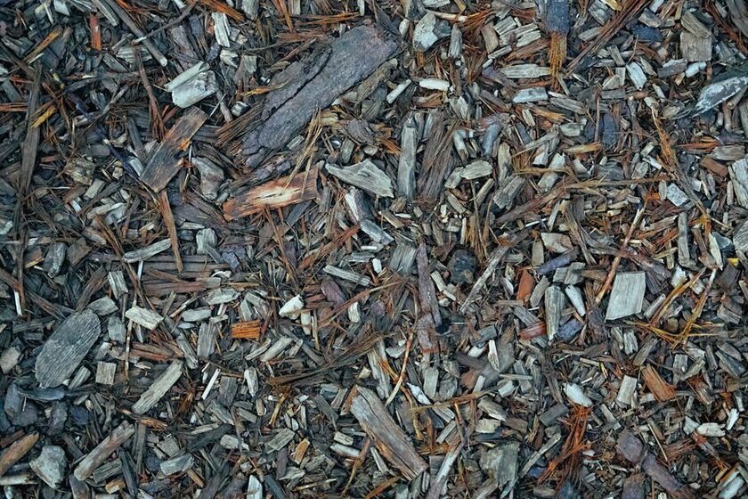 Paillage ardoise & pouzzolane